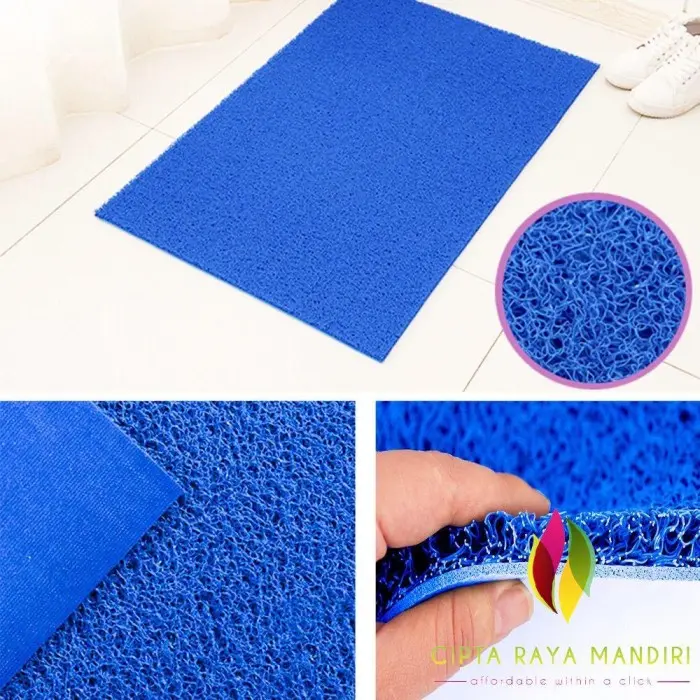 Keset Karpet Karet PVC Mie / Bihun /15mm Size 30 cm x 40 cm