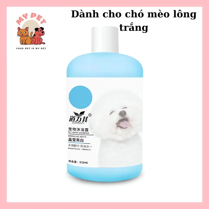 Sữa tắm cho Chó Mèo Dorrikey, Trị ve rận, Nấm, Ngứa, giúp mượt lông (510ml) - MyPet Shop - Hà Nội 2
