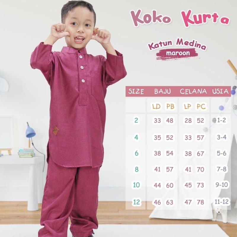 Baju Koko Kurta Anak 6