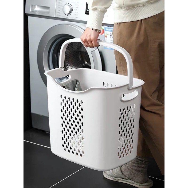  ￼Giỏ đựng quần áo sọt đựng đồ đa năng có quai xách nhựa PP cứng cáp thiết kế hiện đại nhựa Việt Nhật 