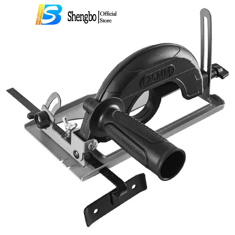 Angle grinder adapter Angle grinder change cutting machine 100/115/125 general-purpose slotted 45-degree beveled bracket