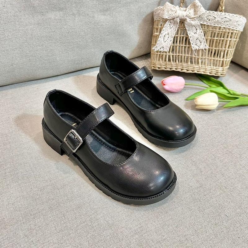 (Form to, chốt lùi size) Giày búp bê quai dán đế cao 4cm Shoes Nữ