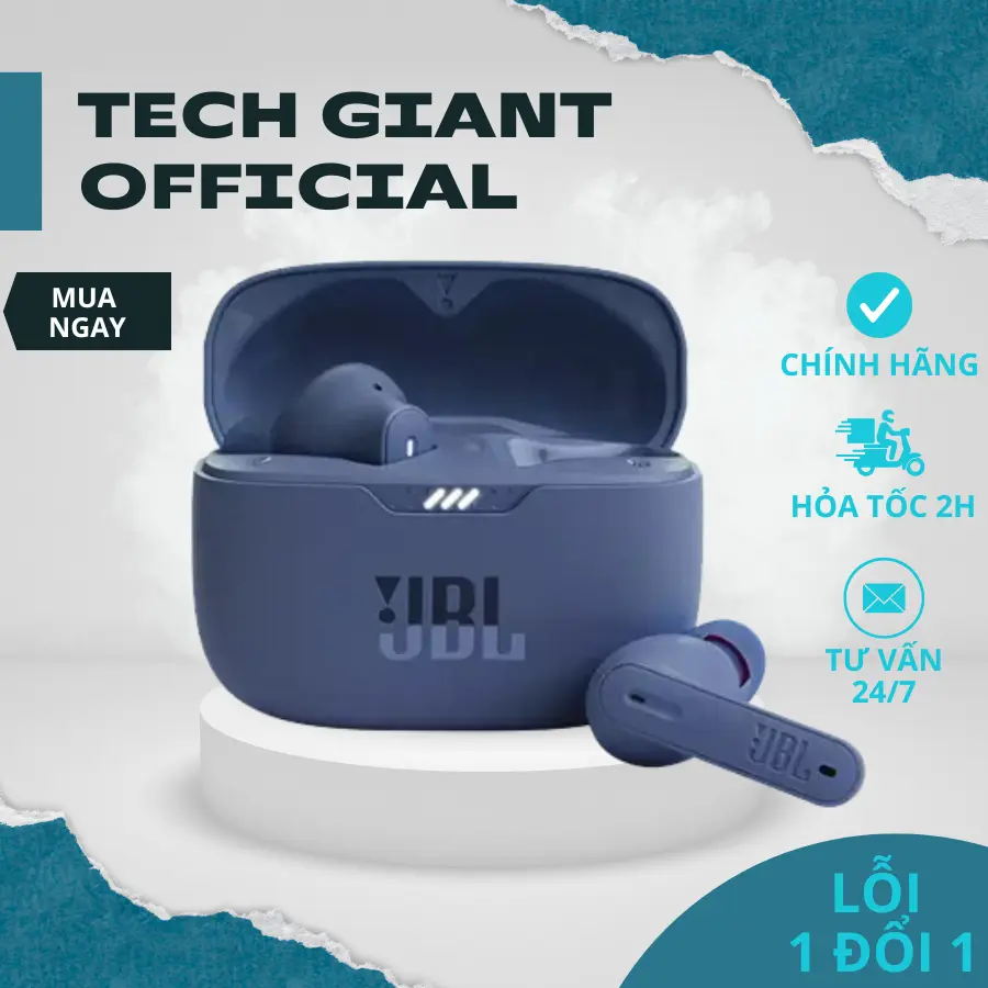 Tai nghe Bluetooth, JBL, hiệu suất 230nc, âm thanh nổi, khử tiếng ồn, không thấm nước, với công nghệ MIC, chính thức