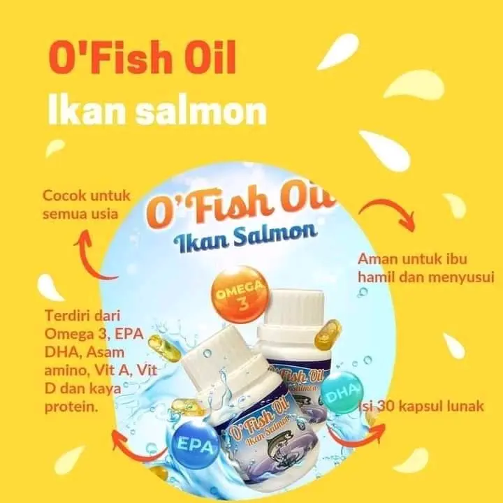 Ofish O fish Minyak Ikan Salmon 4
