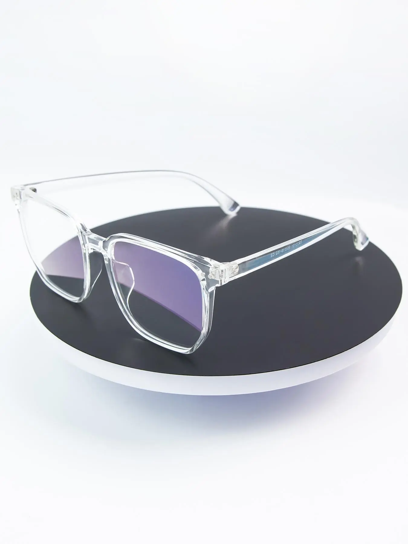 Clear Lens Eyeglasses, Fashionable Anti-blue Light Eyeglasses for Women & Men, Fashion Eyeglasses for Work, Daily Clothing Decor, Perfect for Student Daily Use