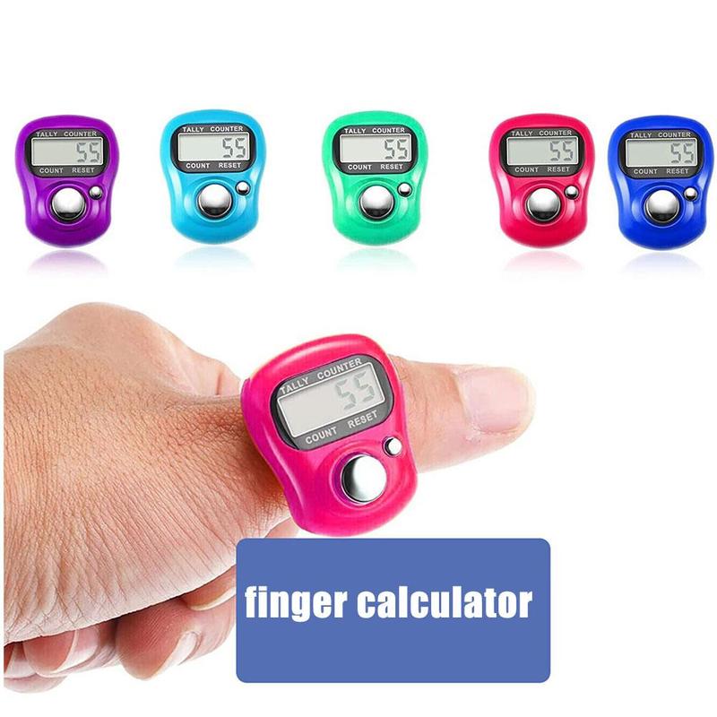 Product Introduction of 1pc Electric Digital Display Counter Counter Electronic Digital Display Hand Tally With LED Light For Sewing Remember Steps 19