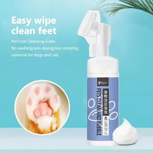 *MOOCIPETSHOP*Termurah - Pet Foot Cleansing Foam 150ml - Busa Pembersih Kaki Hewan Peliharaan Kucing Anjing Deodoran Kaki Mencuci Perawatan Pet Foot Cleansing Foam 150ml Busa Pembersih Kaki Hewan Peliharaan Kucing Anjing Deodoran Kaki Mencuci