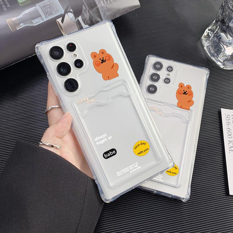 Card Holder Phone Cases for Samsung A55 Case Samsung A15 A05 A05S A54 5G A06 A16 A14 A53 A24 A13 S24 FE S22 S24 S23 Ultra A12 A03 A23 A34 A35 A25 A32 A22 A50 A30 S21 FE Wallet Cases Colorful Painted Protective Phone Skin Shockproof Bag 4