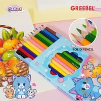 Gambar GREEBEL Pensil Warna Isi 12 Warna Panjang Classic Colour Pencil Tom and Jerry GOKKO 712 dari GREEBEL Kota Administrasi Jakarta Barat 2 Tokopedia