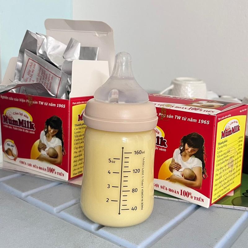 [Tặng 1 gói cốm] Cốm lợi sữa mummilk yến sào lợi sữa, sữa mẹ tuôn trào đặc sánh - chính hãng date mới