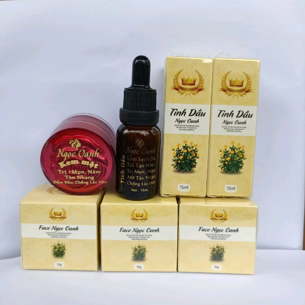 Sỉ 3 Combo kem face Ngọc Oanh(không kèm btt)
