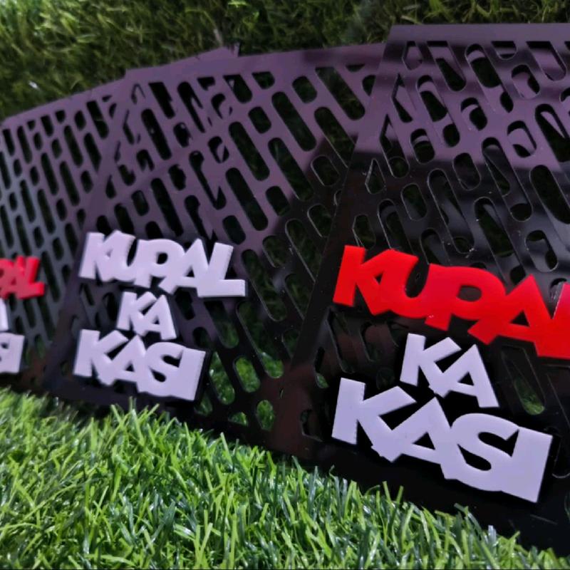 Kup_4l Ka kase Radiator Cover 3m Adhesive for Click ,Pcx,Nmax,Aerox ...