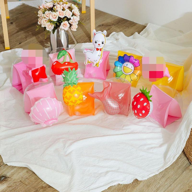 Product Introduction of Arm Ring Inflatable Baby Floats Hand Safety Float Swim Pool Floating Children Swim Training Tool 7