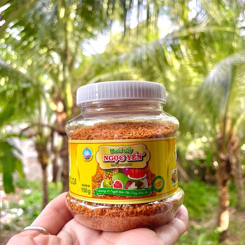  Muối sấy Ngọc Yến dạng hũ DATE XA chấm trái cây thơm thơm cay cay Gia Vị 