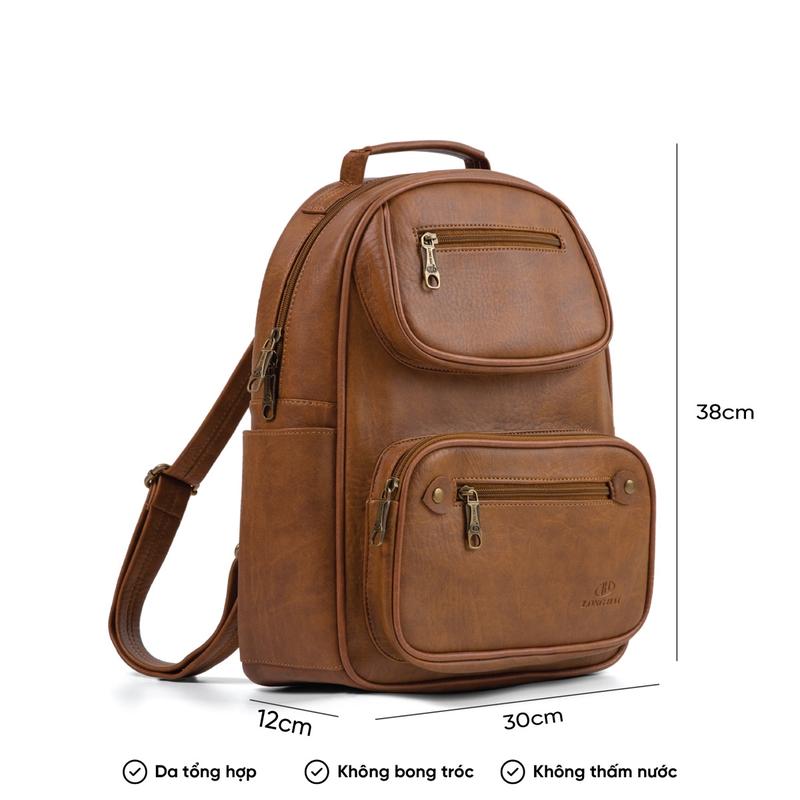 Product Introduction of Long Hải ba lô da công sở đi chơi chất da pu Đeo Vai 0