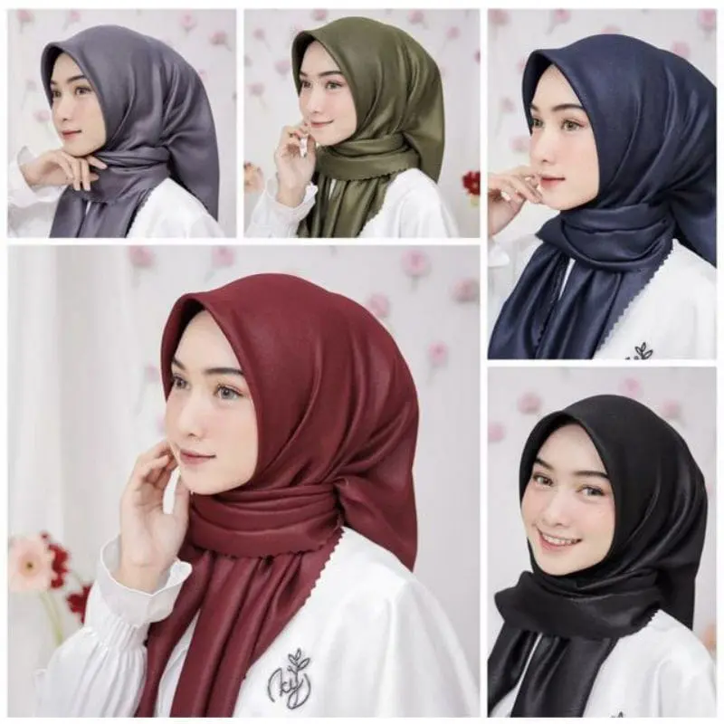 KERUDUNG SEGIEMPAT SHINAR GLAMOUR LASERCUT ANSANIA ORIGINAL HIJAB SEGI EMPAT NAYLA HIJA'B 0