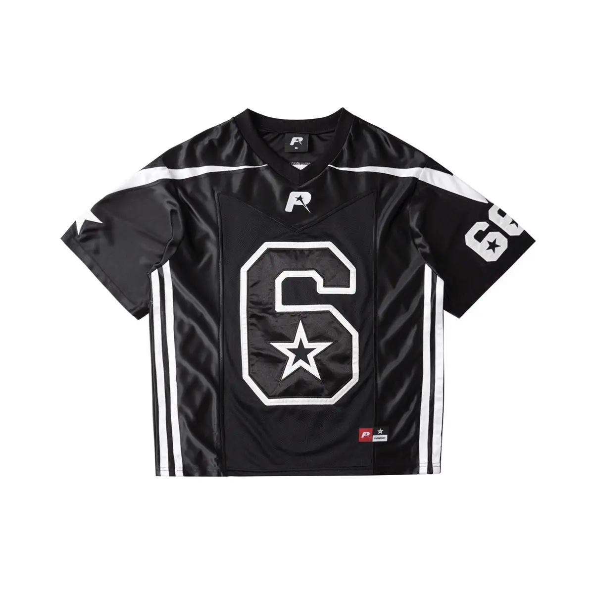 Áo Đá Banh số 6 Ngôi Sao PHONCHAY JERSEY 666 ĐEN
