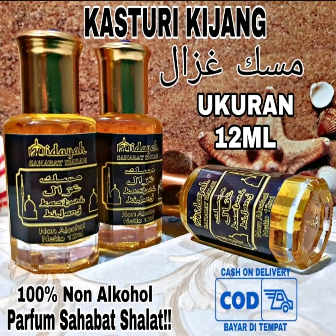 parfum kasturi khas timur tengah