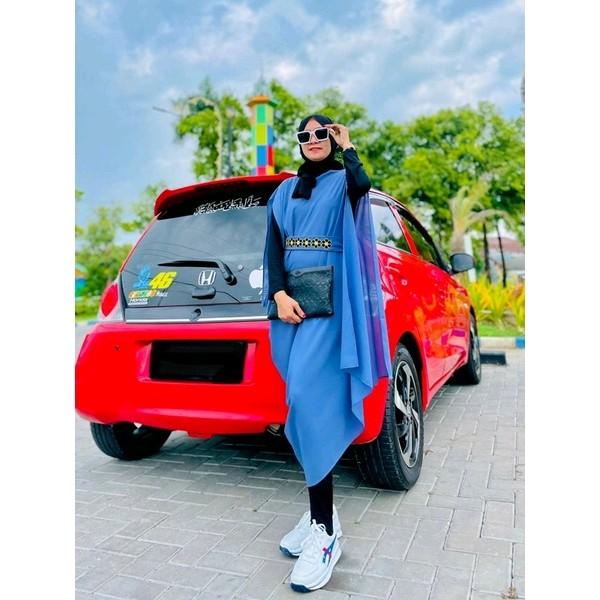 outer kaftan kondangan kaftan modern kaftan rinjani Gamis Tebal 5
