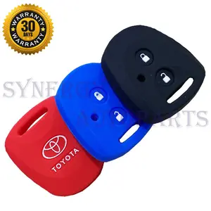 Casing Silikon Karet Kunci Remote Toyota Calya Sigra 2 Tombol