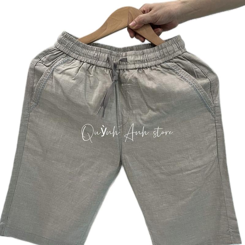 Quần short chất kaki đũi cạp chun có dây rút 2