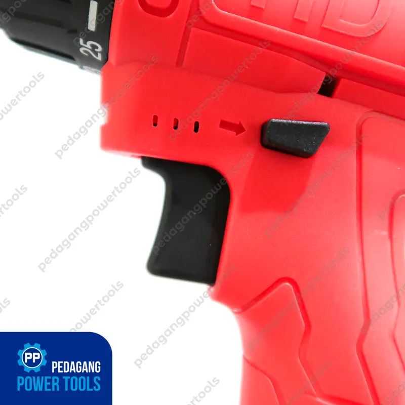 HDT CDD405 MESIN BOR CHARGER AKSESORIS CORDLESS DRILL BATERAI 12V SET 4