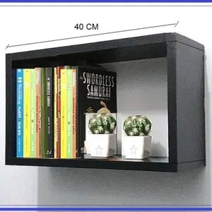 Rak buku model kotak / Dekorasi  Dinding