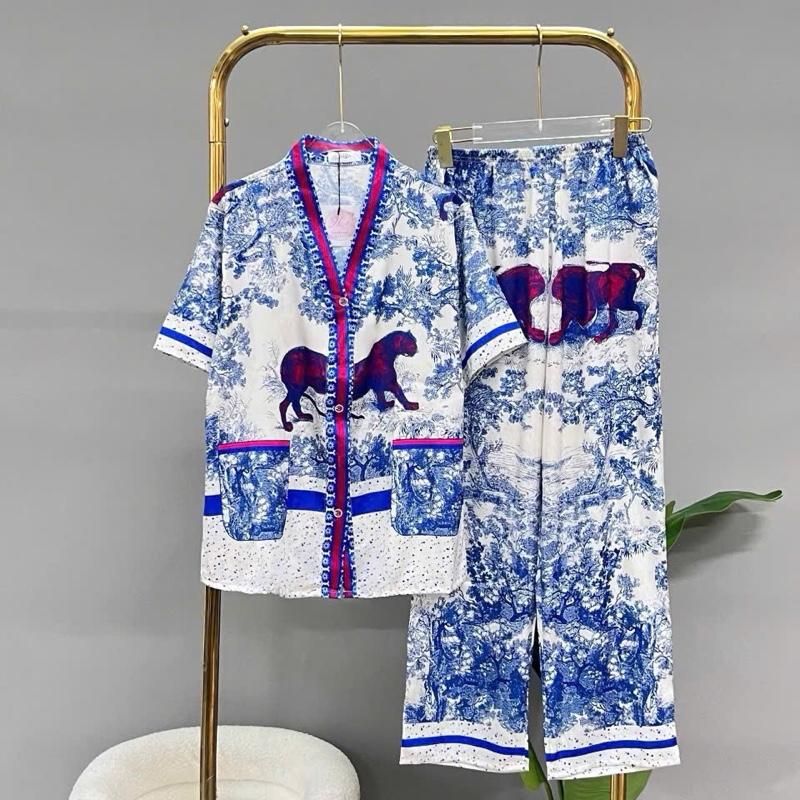 [40-60kg]X-Bộ đồ mặc nhà Áo TAY NGẮN quần dài, chất liệu: LỤA XƯỚC TƠ TẰM và LỤA MỊN TƠ TẰM QC VÀ lụa mịn, cho Nữ Women