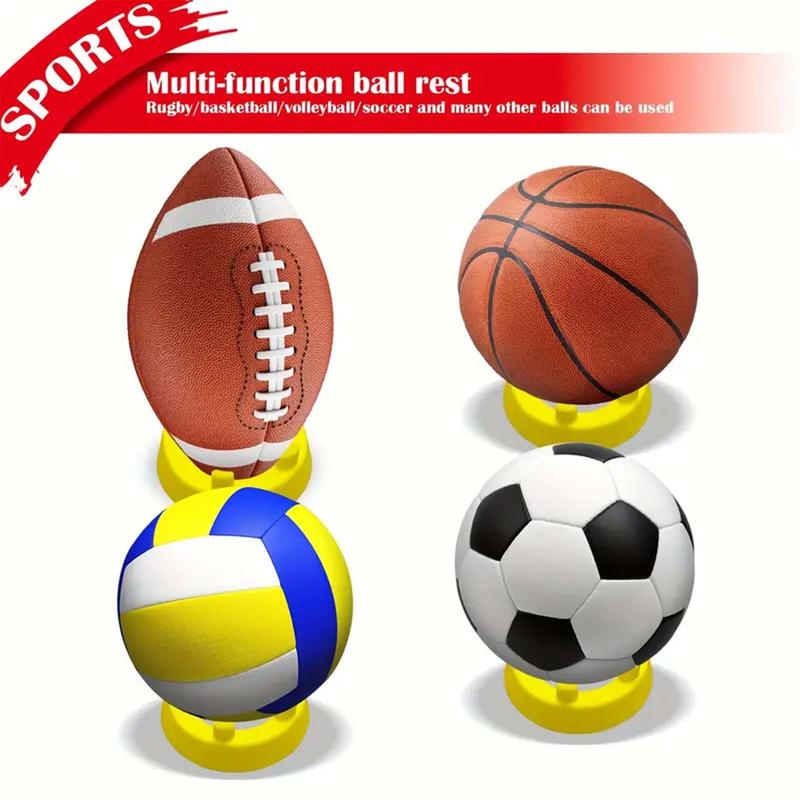 Giá Trưng Bày Chân Đế Bóng, Thiết Kế Chống Trượt, Viền Mịn, Thích Hợp Cho Bóng Rổ Và Bowling 3