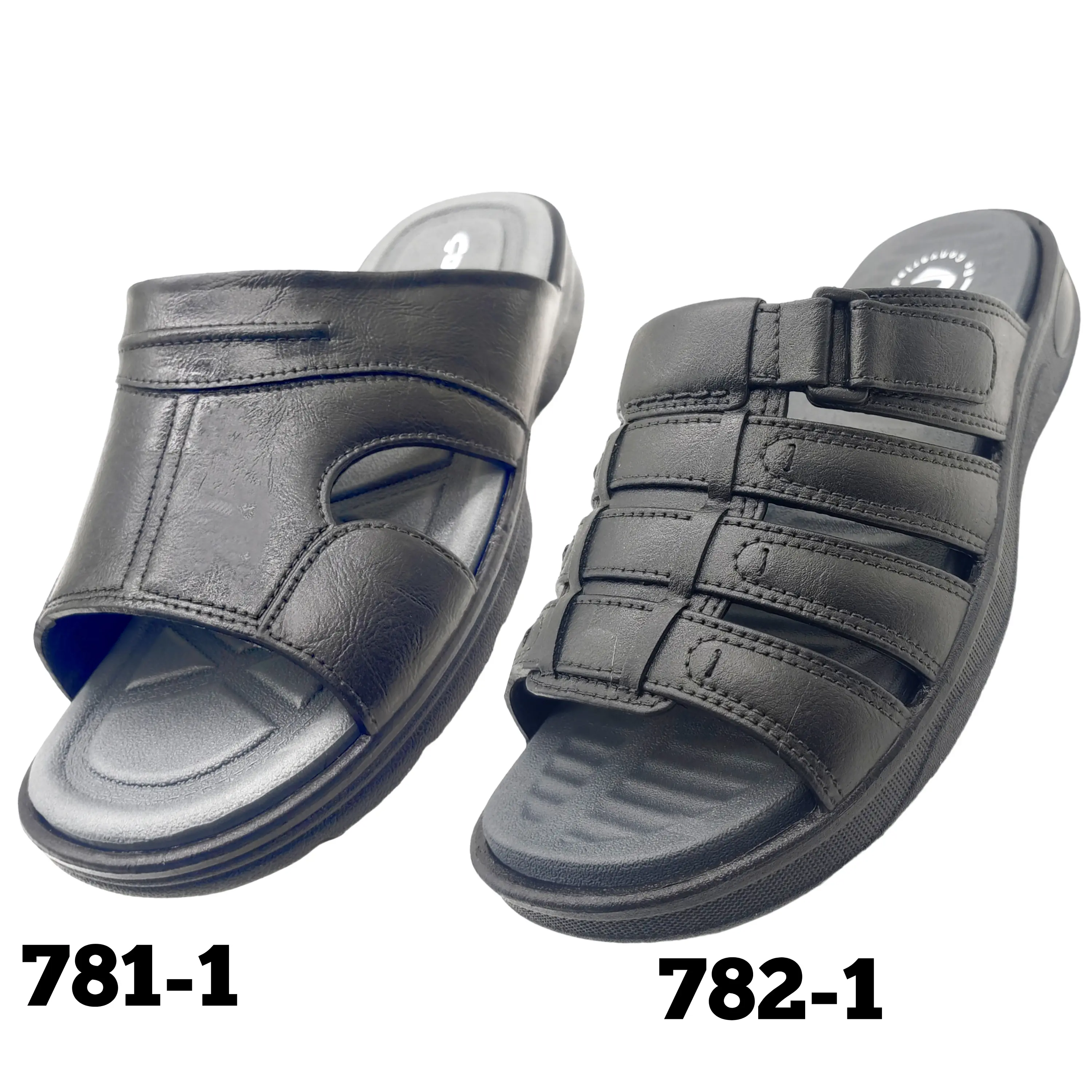 CONVERT CV781 & CV782 Kasut Lelaki Selipar Men Slide Sandal Fully Rubber (PVR Air Injection) With Comfort EVA Foam Flexible and Durable Open Toe Flip Sandals