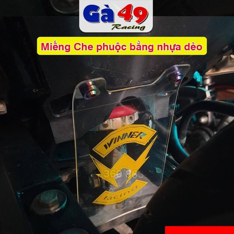  Mica Che phuộc bằng nhựa dẻo Winner Exciter Raider sonic 