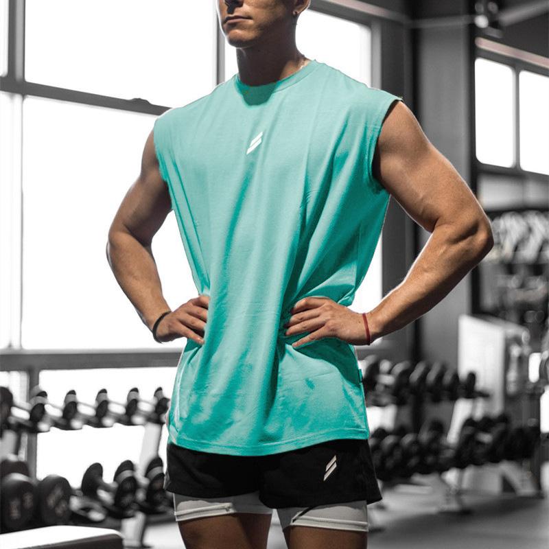 Product Introduction of NEW Summer Fitness Sports Tank Top Men Breathable Loose Mesh Training Sleeveless T-shirt Quick Drying vest male Fitness Clothing 7