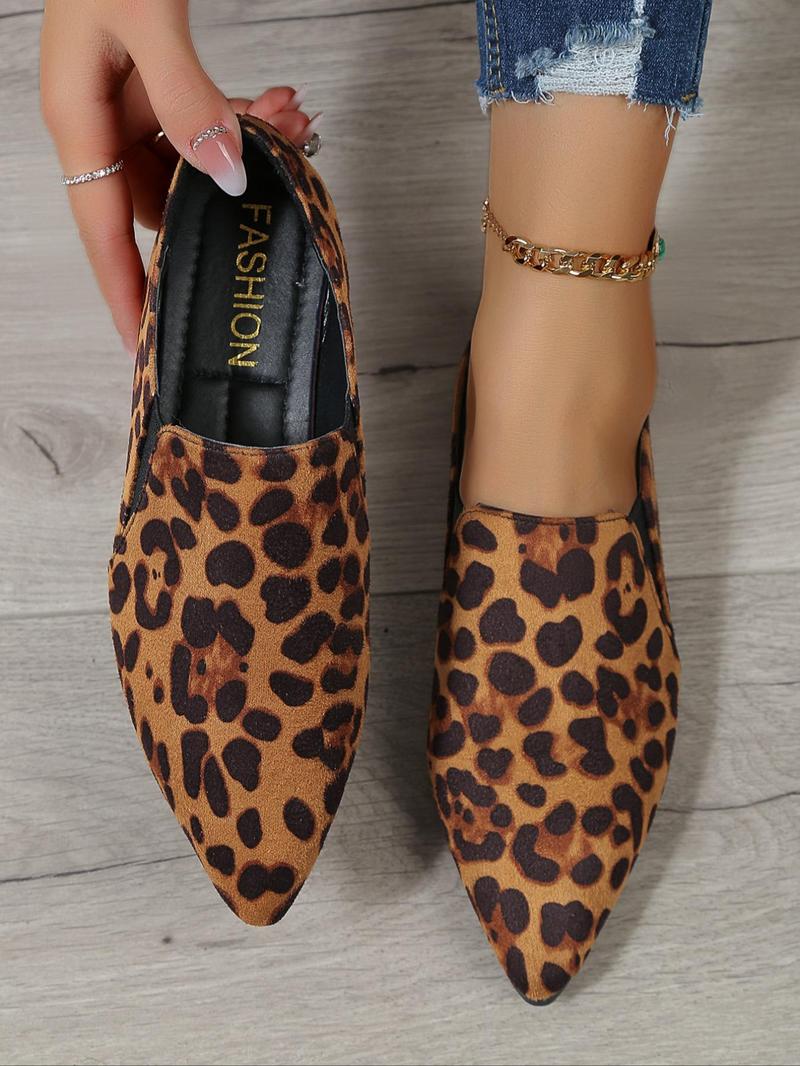 Product Introduction of Women's Fashionable Slip on Flats, 1 Pair Casual Comfortable Pointed Toe Flat Shoes for Daily Wear, Basic Lightweight Shoes for Outdoor, Perfect for Women and Party Wear 5