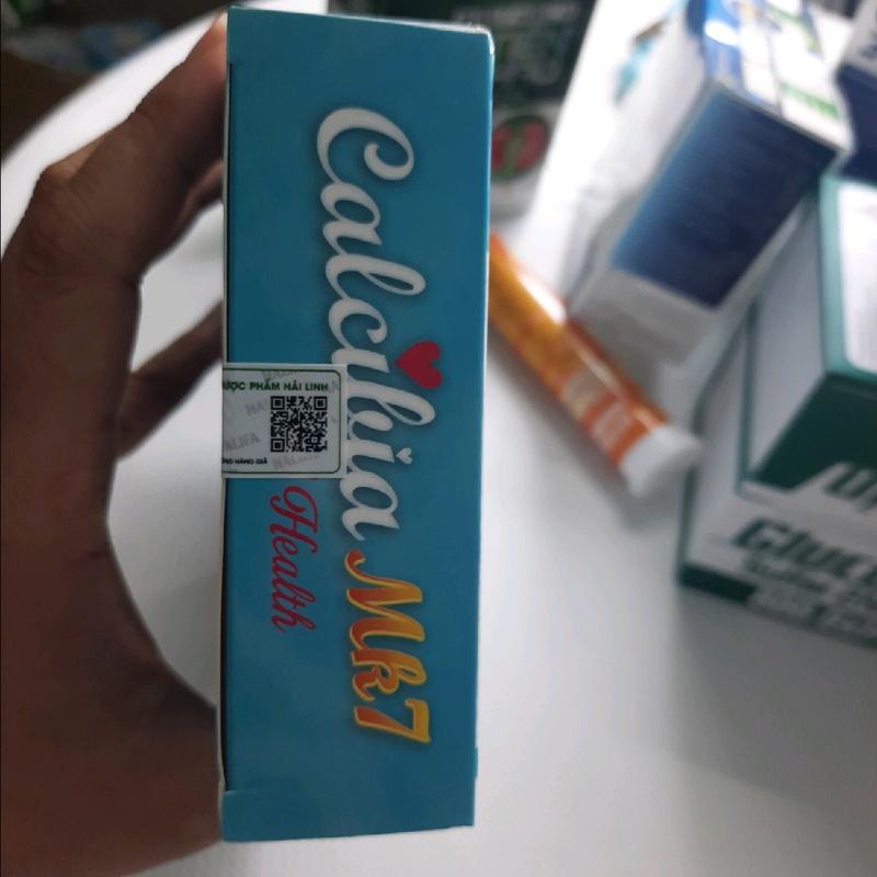 Canxi hữu cơ cho bé Canxibia Mk7 bổ sung vitamin D3,K2 MK7, bổ sung canxi bà bầu hộp 20 ống x 10ml. 5