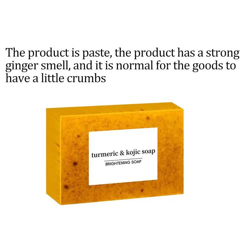 Turmeric Soap, Cold Pressed Soap, Deep Cleansing & Nourishing Soap for Face & Body, Body Wash & Soap for Women & Men, Skincare, Turmeric Bar Soap 8