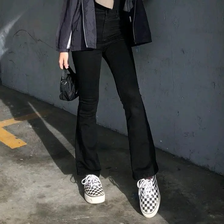 HIGHWAIST CUTBRAY LOOSE JEANS WANITA / KOREAN CUTBRAY PANTS / CUTBRAY JEANS WANITA / CUTBRAY HIGHWAIST Celana Panjang 0