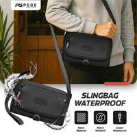 Gambar Hand Bag Pria Tas Slempang Multifungsi PEGE Darun Anti Air 3In1- PG 9113 dari Pege.id Kota Surabaya 1 Tokopedia