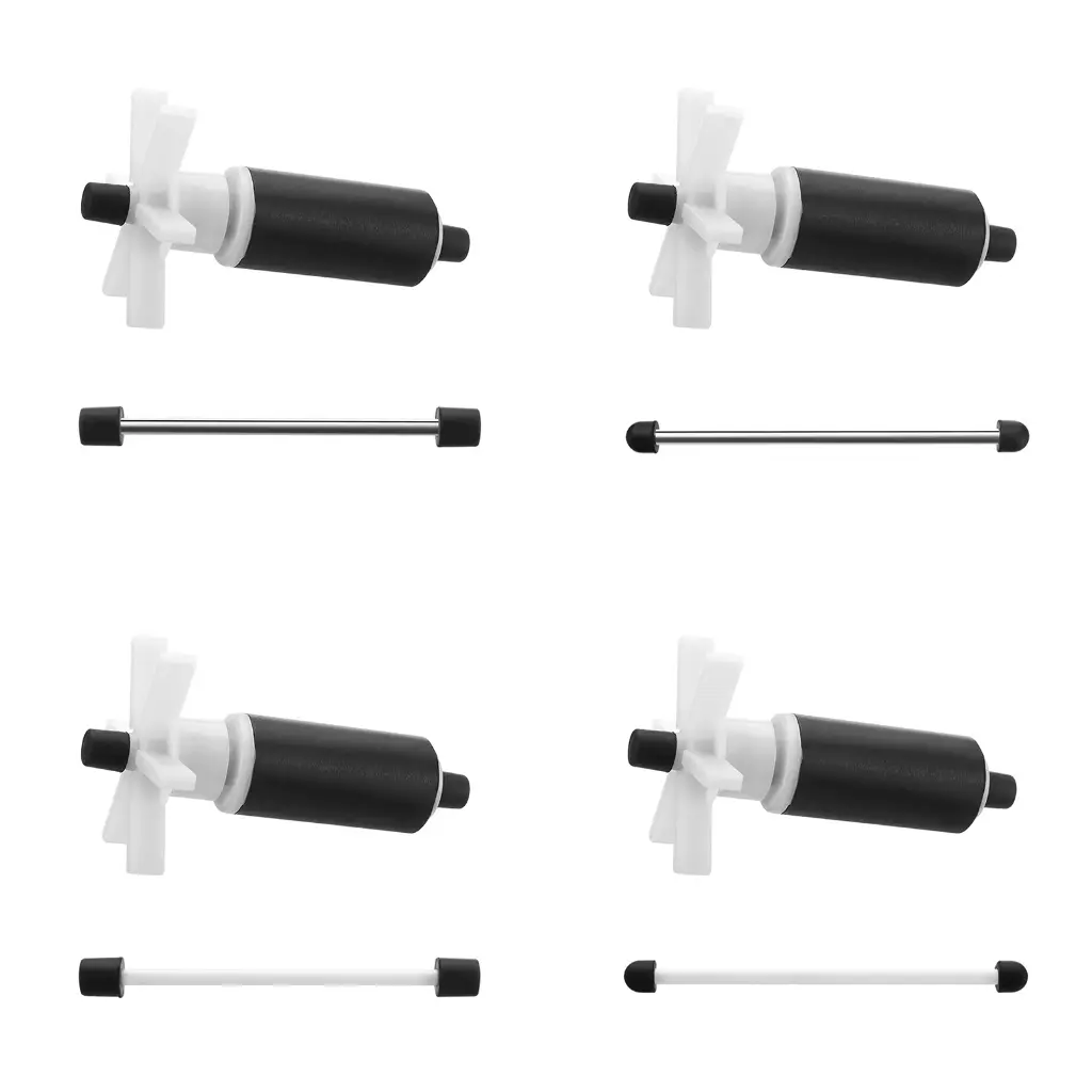 Cánh quạt lọc thay thế, 18mm và 19mm, cho Rotor máy bơm nước chìm, được làm bằng thép không gỉ và lõi trục gốm, có sẵn trong các biến thể 2m và 2,5m H / L