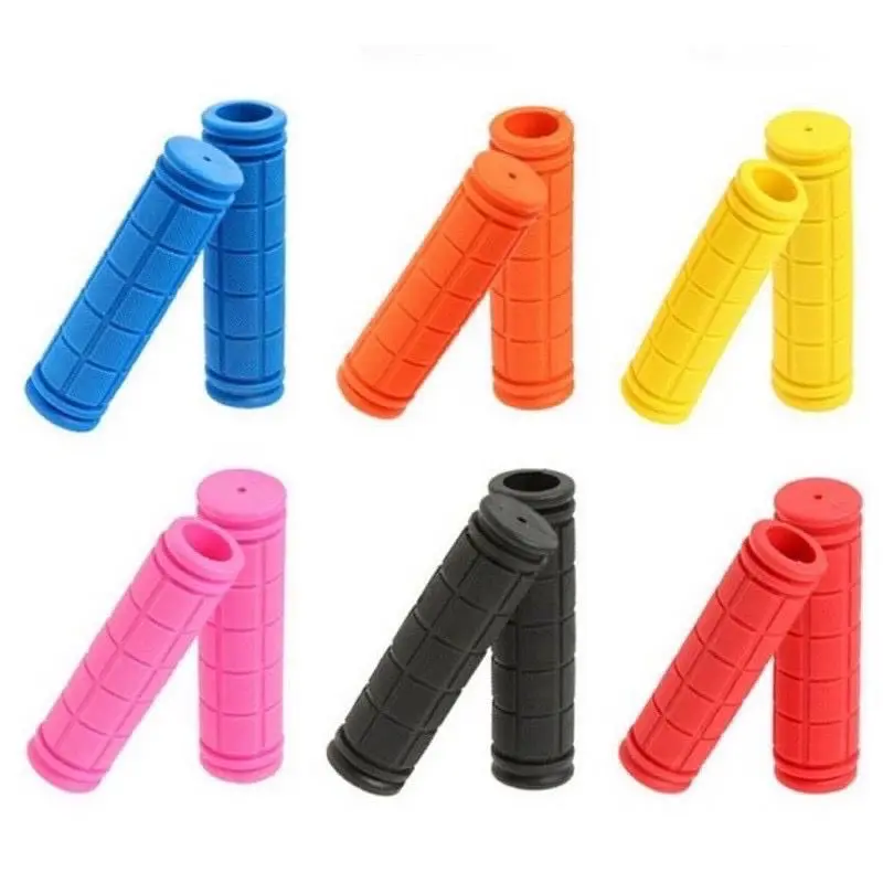 Handlebar Grips Rubber Cover Gloves Colorful MTB BMX Lajak Sarung Tangan Color Grip (sepasang/set)