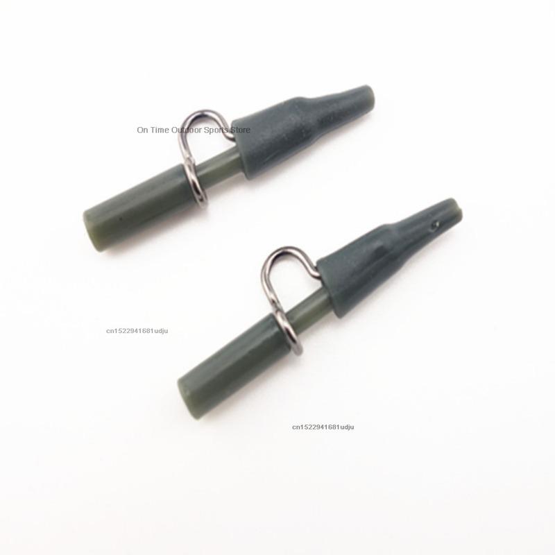 Product Introduction of Kẹp An Toàn, Chịu Lực, Bộ Hình Nón Cao Su Đuôi, Đầu Nối Chụp Xoay Thay Đổi Nhanh, Dụng Cụ Tìm Trọng Lượng Dây, Thích Hợp Cho Dụng Cụ Câu Cá Chép, 1 Cái 2