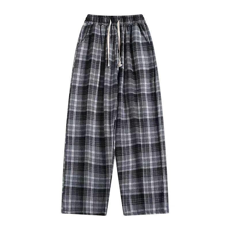 Celana panjang pria Korean style baggy pants causal fashion longgar pants dewasa cowok gombrong straight pants