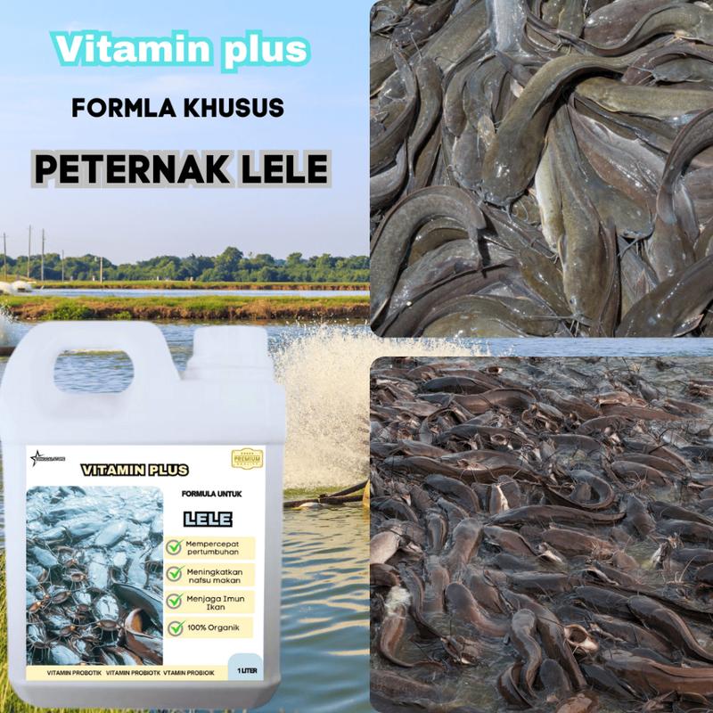 VITAMIN PLUS IKAN LELE. VITAMIN IKAN LELE AGAR CEPAT BESAR 1LITER PROBIOTIK PEMACU DAN PERANGSANG PERTUMBUHAN IKAN LELE TERMURAH DAN TERJAMIN PRODUK ORIGINAL 2