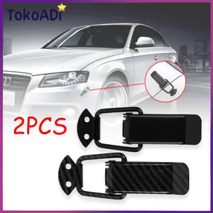 2pcs Karbon Clip Bumper Ukuran Besar/Kecil Klip Bumper Racing  Universal