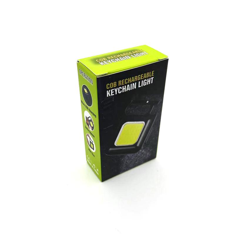 Product Introduction of Keychain Light LED Outdoor USB Mini COB Work Light Car Repair Light Household Emergency Night Light Portable Light 20