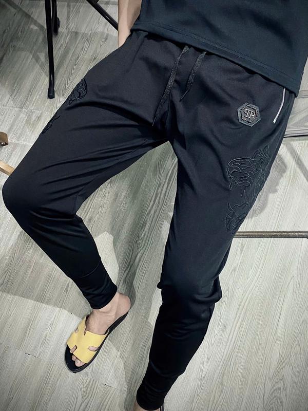 Quần Jogger Nam Chất Umi Thêu Hổ Mix Túi Khóa 2 Bên - Sport Gym Tập Gym Đồng
