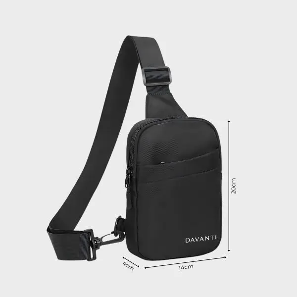 Túi Vải Canvas Đeo Chéo Nhỏ Gọn Năng Động DV305