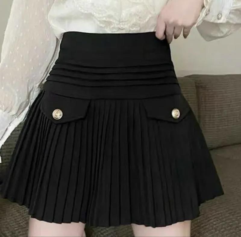 A2 chân váy ngắn xếp li xinh