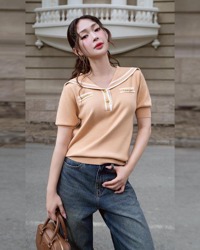 ÁO LEN CỔ THỦY THỦ BO LAI K CLOSET A2025 1