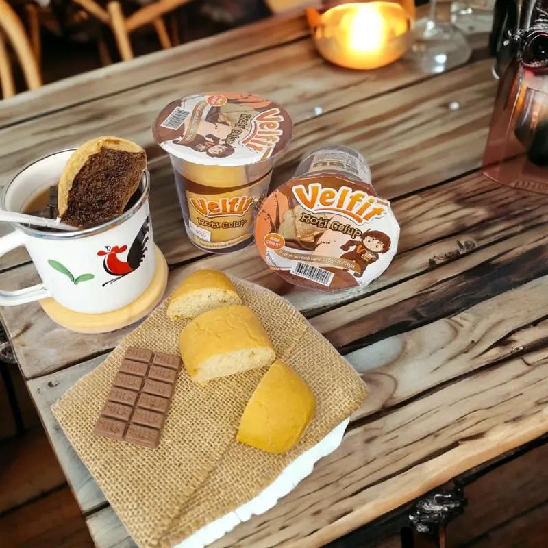 BestSeller 13Pcs VELFIT ROTI CELUP rasa Susu Cokelat untuk Sarapan Sehat 3