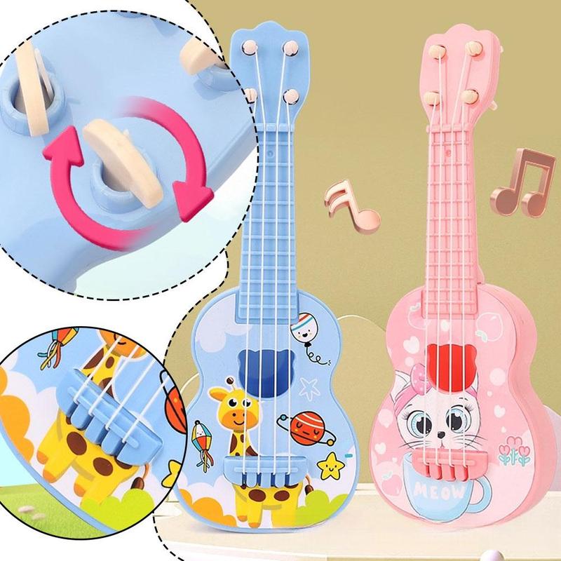Product Introduction of Đàn Ghi Ta Dễ Thương, Dành Cho Trẻ Từ 5-9 Tuổi, Đàn Ghi Ta Ukulele, Đồ Chơi Âm Nhạc Cho Trẻ Mới Biết Đi, Thích Hợp Cho Trẻ Mới Biết Đi Từ 1-3 Tuổi, Âm Nhạc, A6J8 41